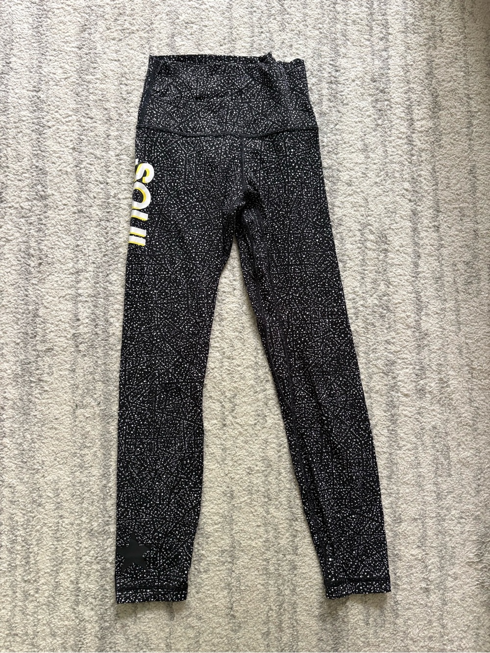 Lululemon SoulCycle High-Waist Align Patterned Leggings